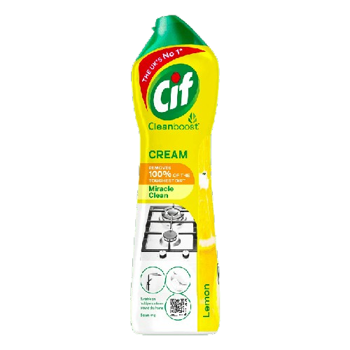 Cif Lemon Cream Cleaner Multipurpose 500ml