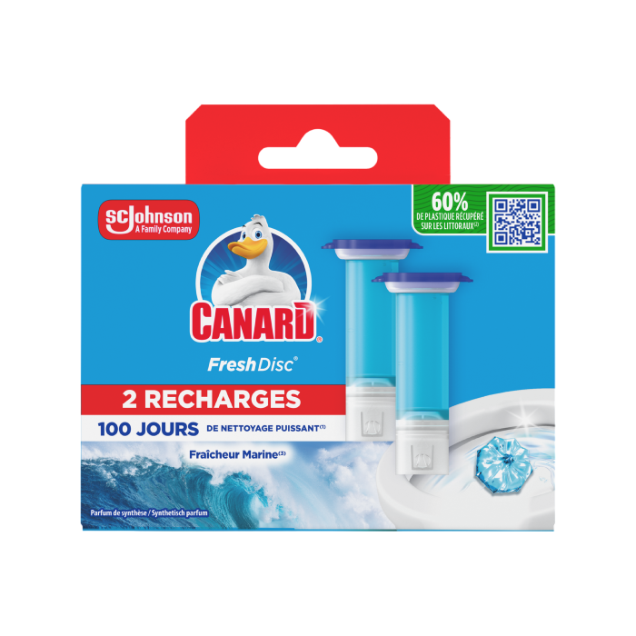 Recharges Canard Fresh Disc Fraîcheur Marine