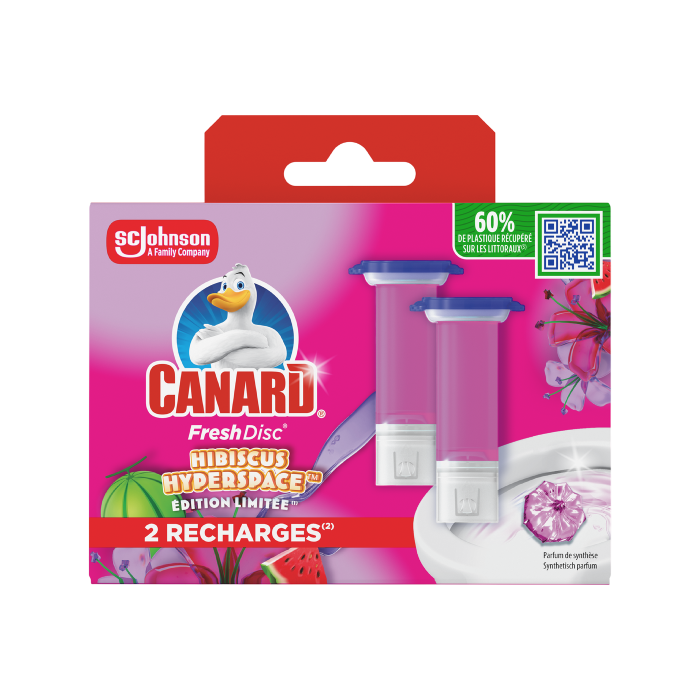 Recharges Canard Fresh Disc édition limitée Hibiscus Hyperspace