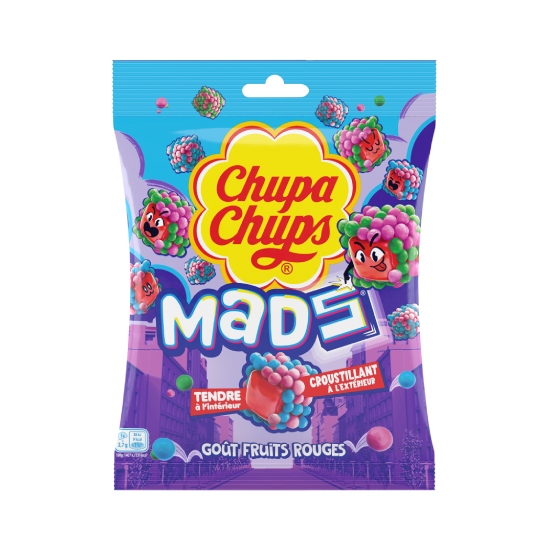 Bonbons MADS goût Fruits Rouges - 115G