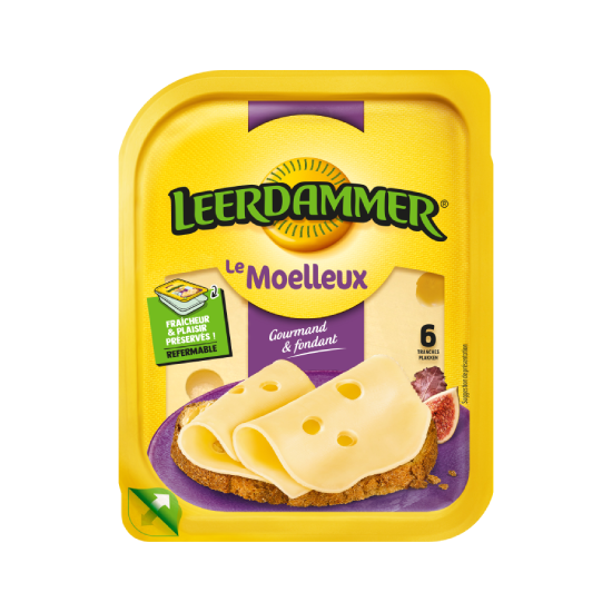 Leerdammer Le Moelleux Tranches x6 150g