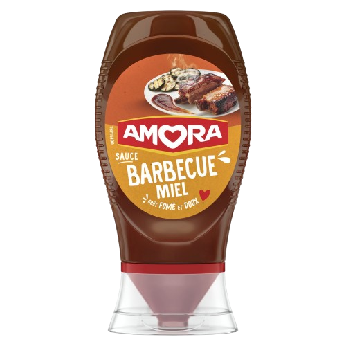 Sauce barbecue miel AMORA 282g