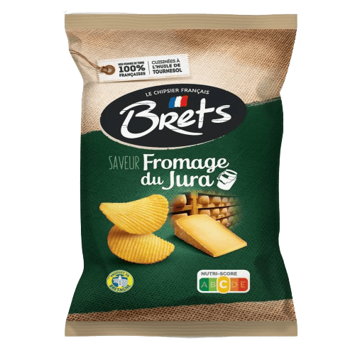 Chips BRETS saveur Fromage du Jura 