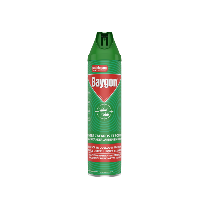 Baygon spray tegen kakkerlakken en mieren