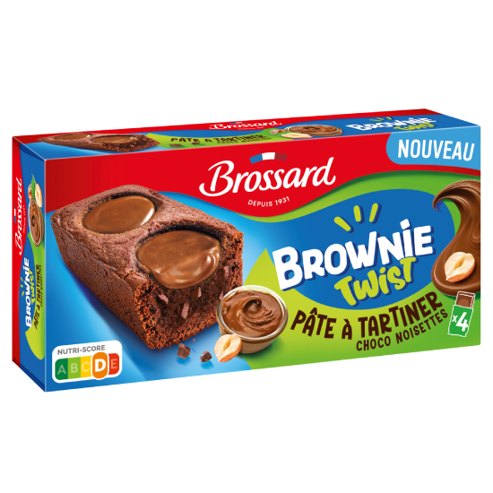 Le Brownie TWIST Pâte à Tartiner Choco Noisettes