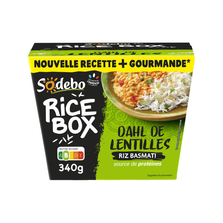 RICEBOX DAHL DE LENTILLES