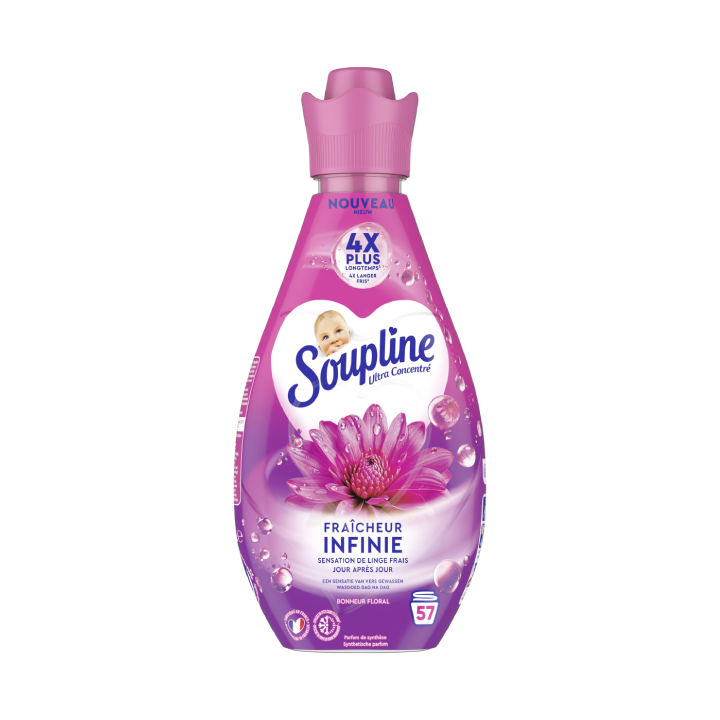 Soupline Fraîcheur Infinie Bonheur Floral 740ml