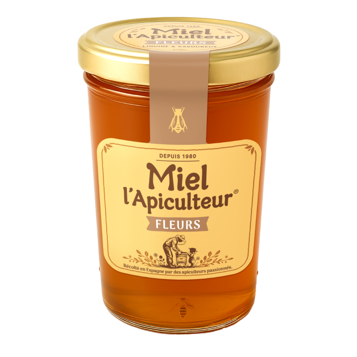 Miel de Fleurs - Pot Verre 500g