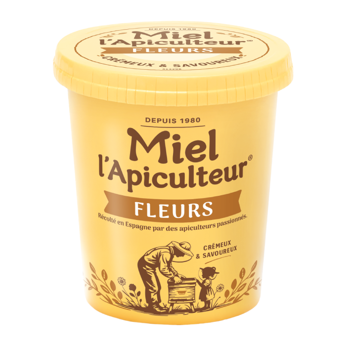 Miel de Fleurs - Pot Carton 500g