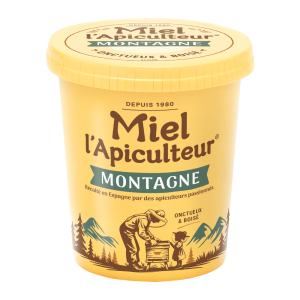 Miel de Montagne - Pot Carton 500g