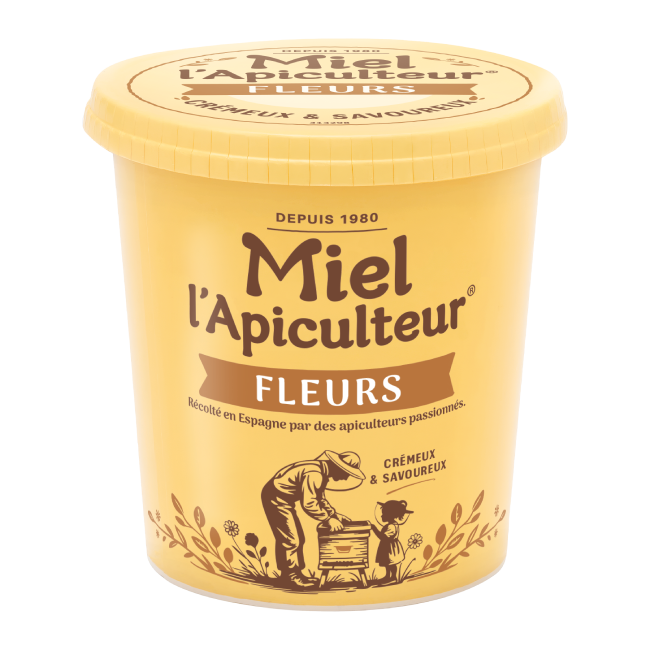 Miel de Fleurs - Pot Carton 1kg