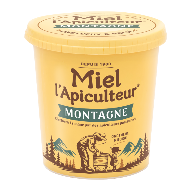 Miel de Montagne - Pot Carton 1kg