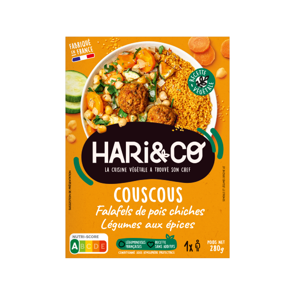 Couscous aux falafels