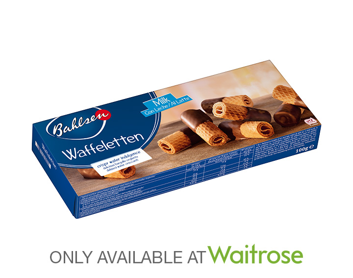 Waffeletten Milk Chocolate 100g 