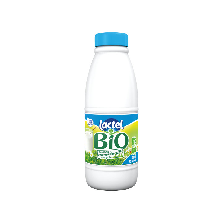 Lactel Bio 1L demi-écrémé
