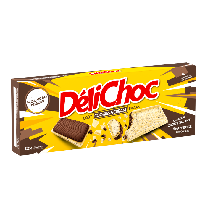 Délichoc Cookies & Cream 150g