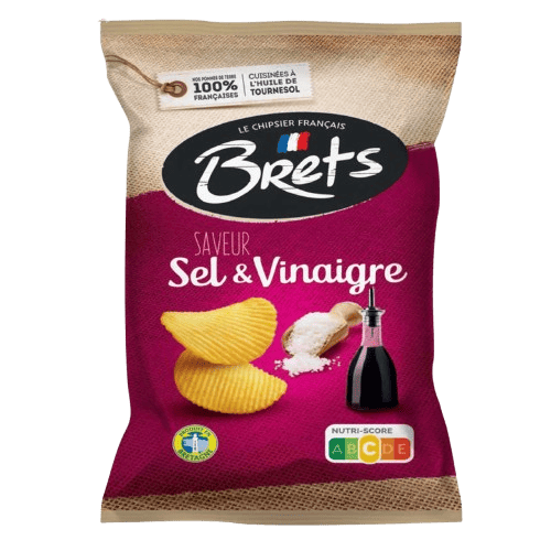 BRETS Chips Saveur Sel et Vinaigre