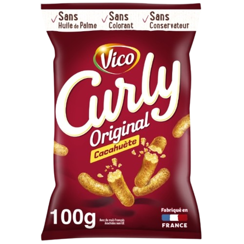 Curly Original Cacahuète 100g