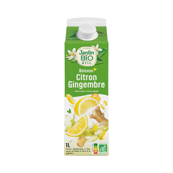 Boisson Citron Gingembre 1L