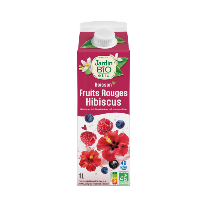 Boisson Fruits Rouges Hibiscus 1L