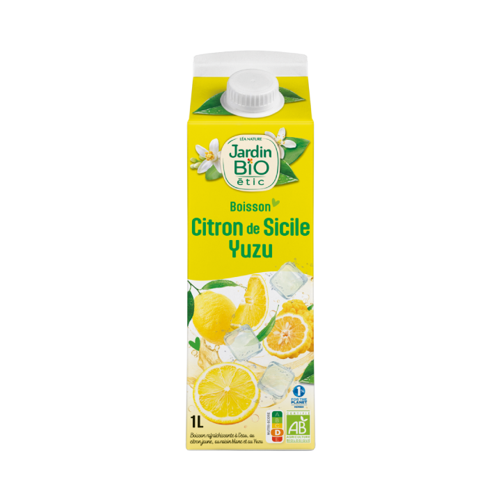 Boisson Citron de Sicile Yuzu 1L