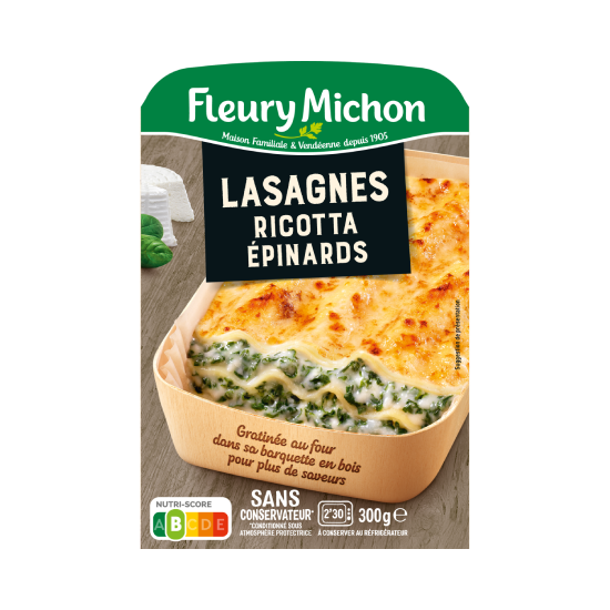 Lasagnes Ricotta Epinards