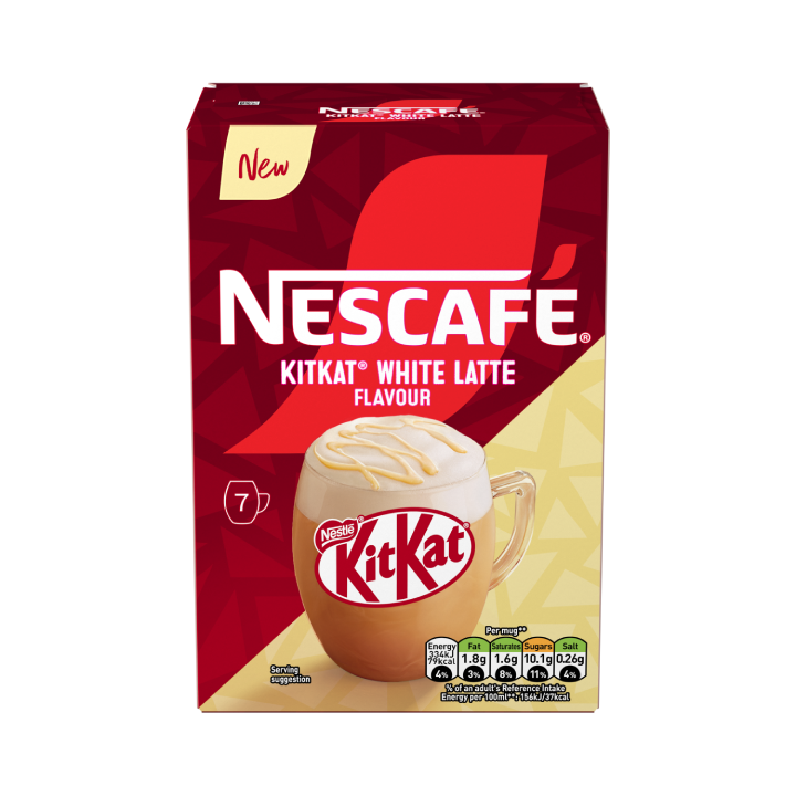 Nescafé 7 x 20g KitKat White Latte Flavour