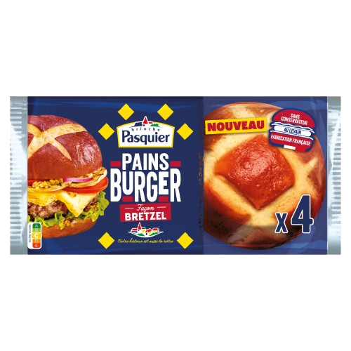 Pains Burger façon Bretzel