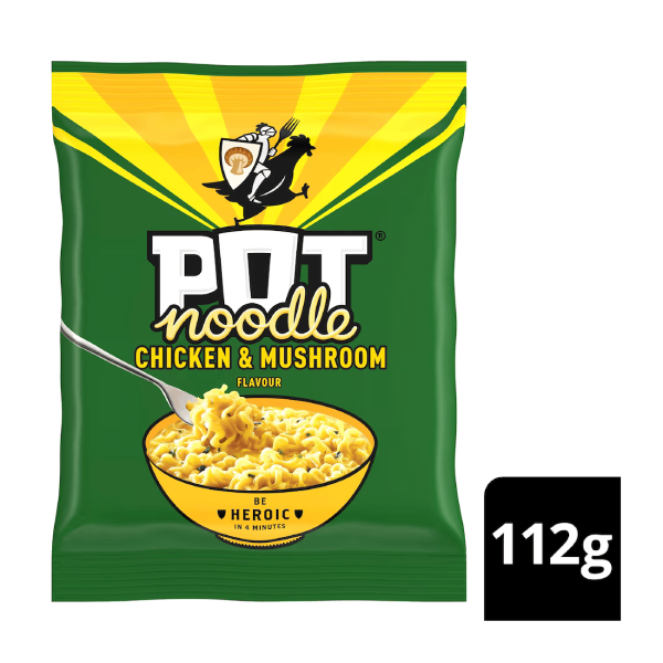 Pot Noodle Chicken & Mushroom Instant noodles 112G
