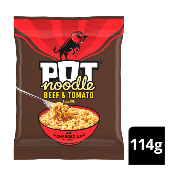Pot Noodle Beef & Tomato Instant noodles 114G