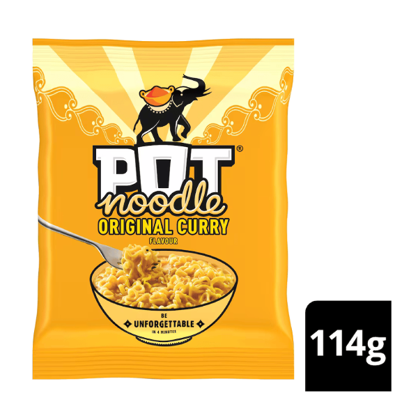 Pot Noodle Original Curry Instant noodles 114G