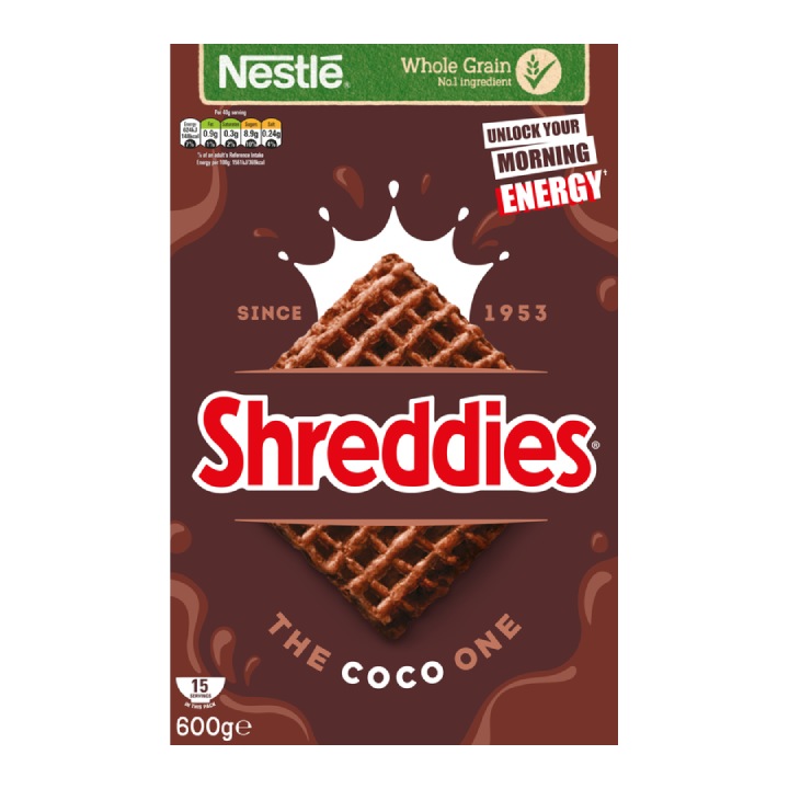 Shreddies Coco Cereal 600g