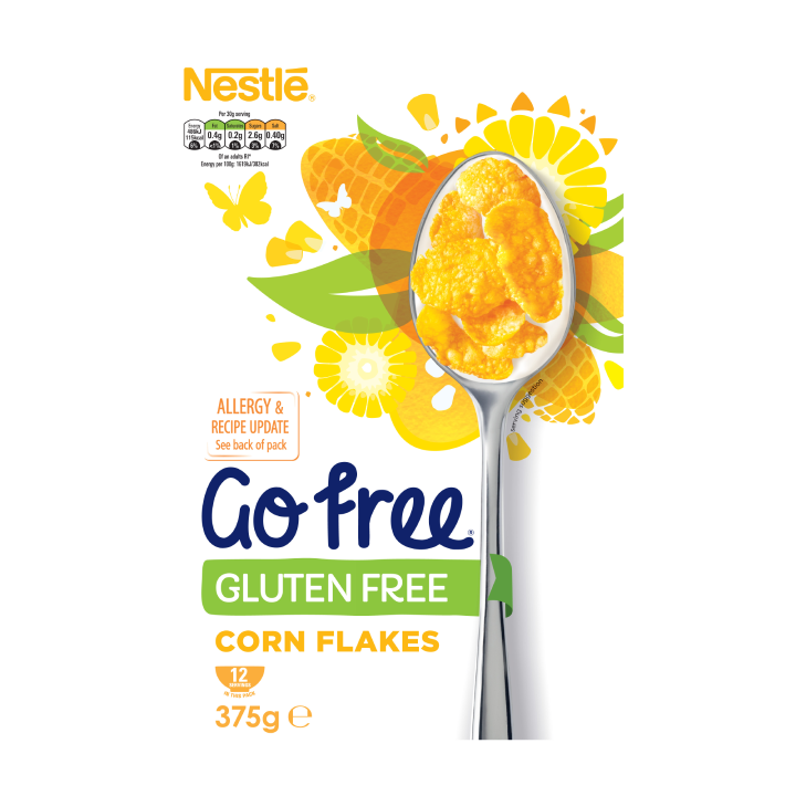 GoFree Cornflakes Cereal 375g