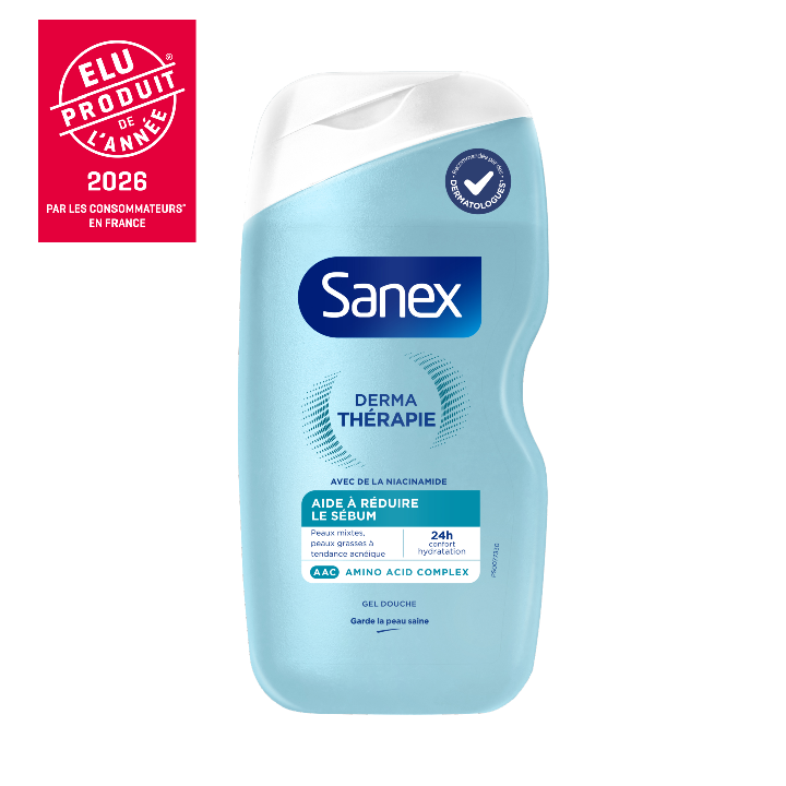 SANEX DERMA THÉRAPIE AIDE À RÉDUIRE LE SEBUM 425ML