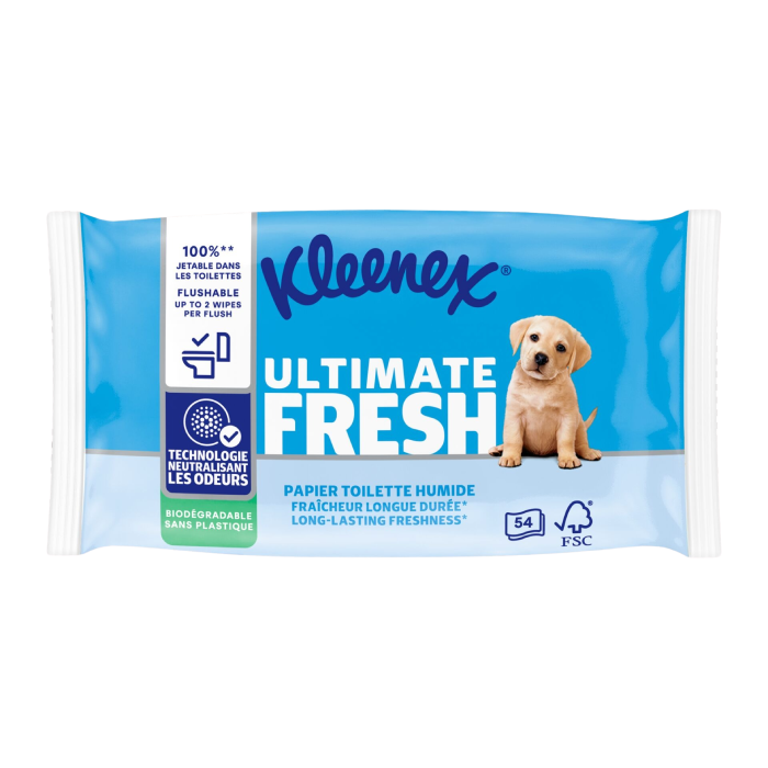 Kleenex® Papier Toilette Humide Fresh x54
