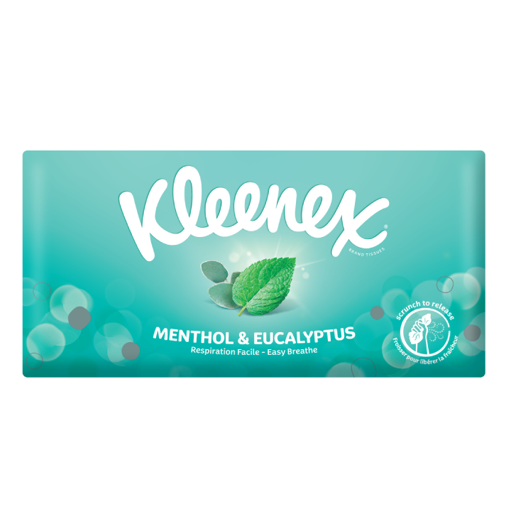 Kleenex Menthol & Eucalyptus Boite x56