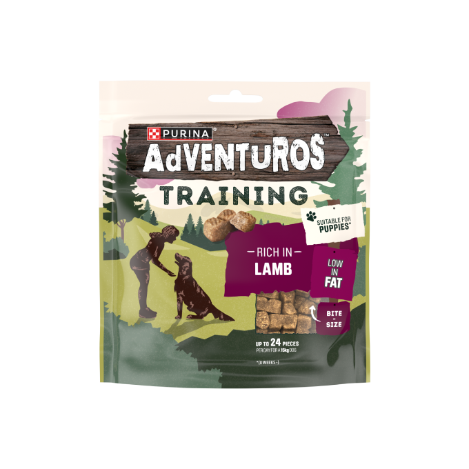 PURINA ADVENTUROS Training Treats Rich in Lamb 115g