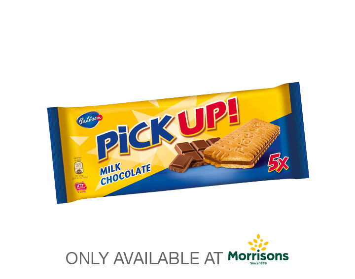 PiCK UP! Pack of 5 Milk Chocolate Bars