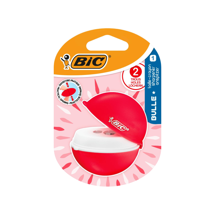 BIC® Bulle 2-Hole Pencil Sharpener