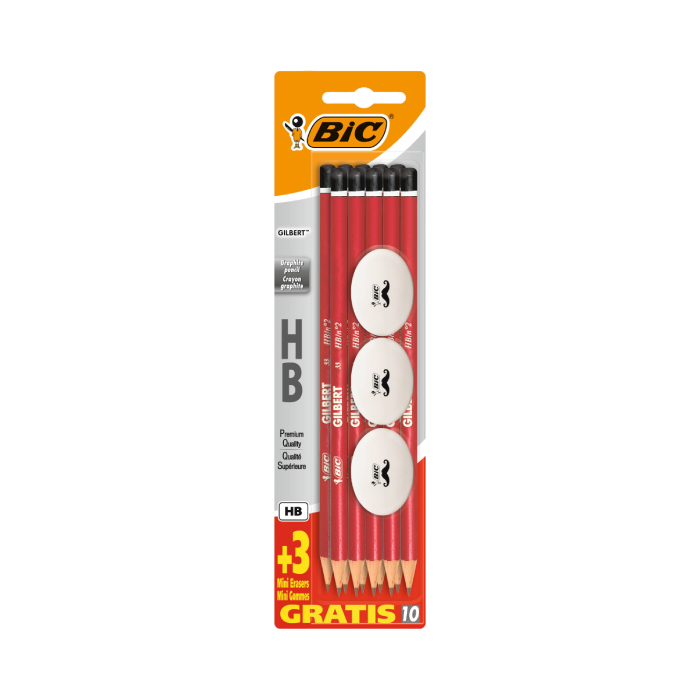 BIC Gilbert 10 + 3 Gum