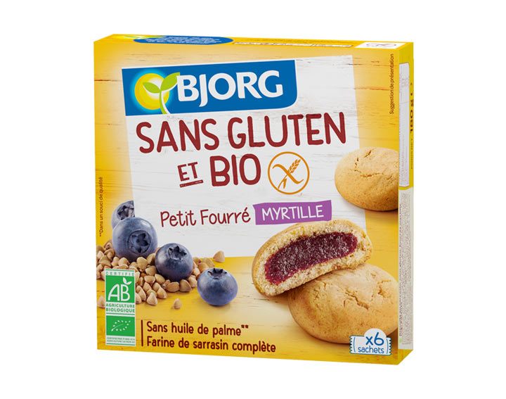 Petits Fourrés myrtille bio x6