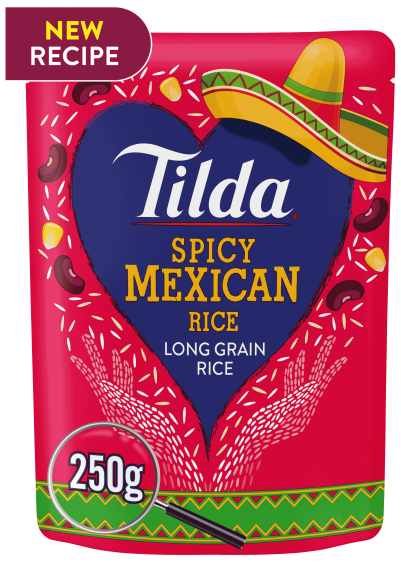 Tilda Microwave Spicy Mexican Long Grain Rice 250g
