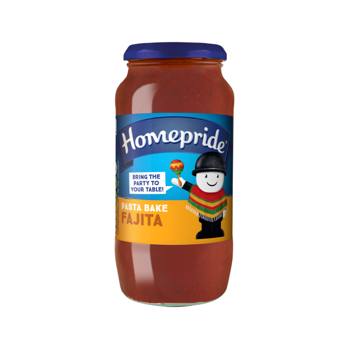 Homepride Fajita Pasta Bake Sauce