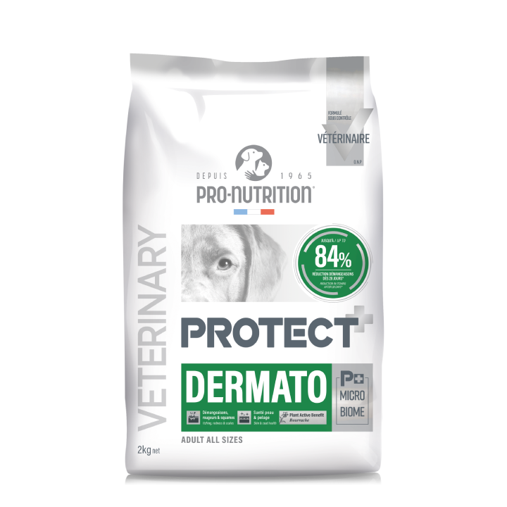 Dermato - Croquettes chien avec troubles dermatologiques