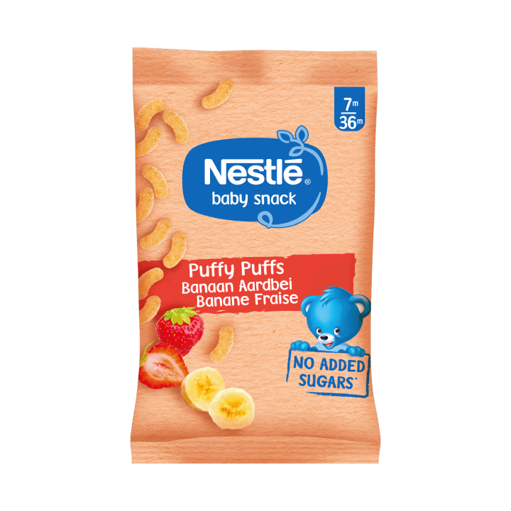 Puffy Puffs banane fraise