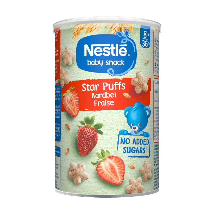 Star Puff Aardbei - Vanaf 8 maanden