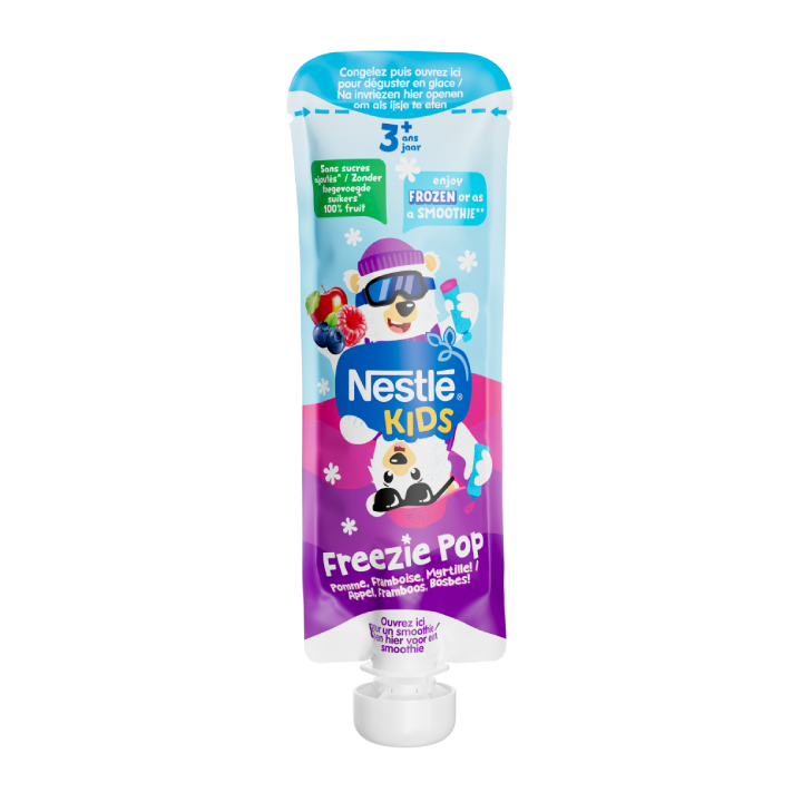 Freezie Pop Framboos Bosbes 70g