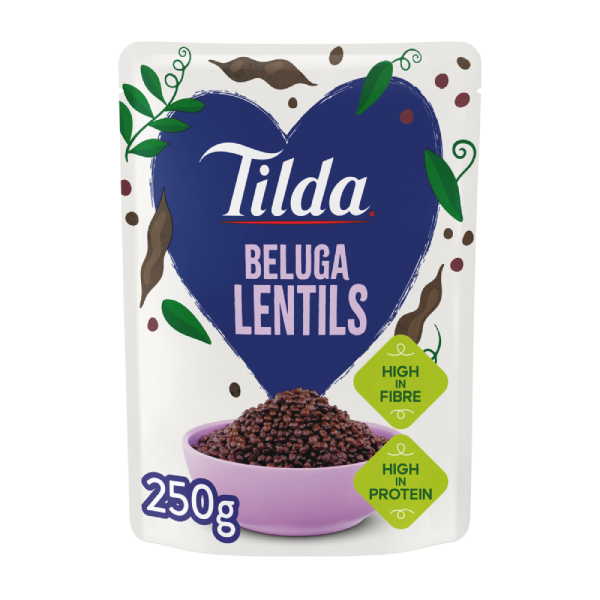 Tilda Pulses Beluga Lentils 250g