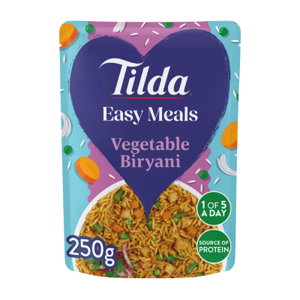 Tilda Easy Meals Vegetable Biryani 250g