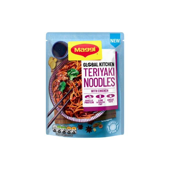 Teriyaki Noodles with Chicken Ready Meal 260g